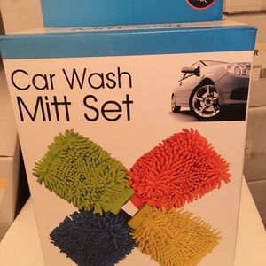 Car wash mittens sets
